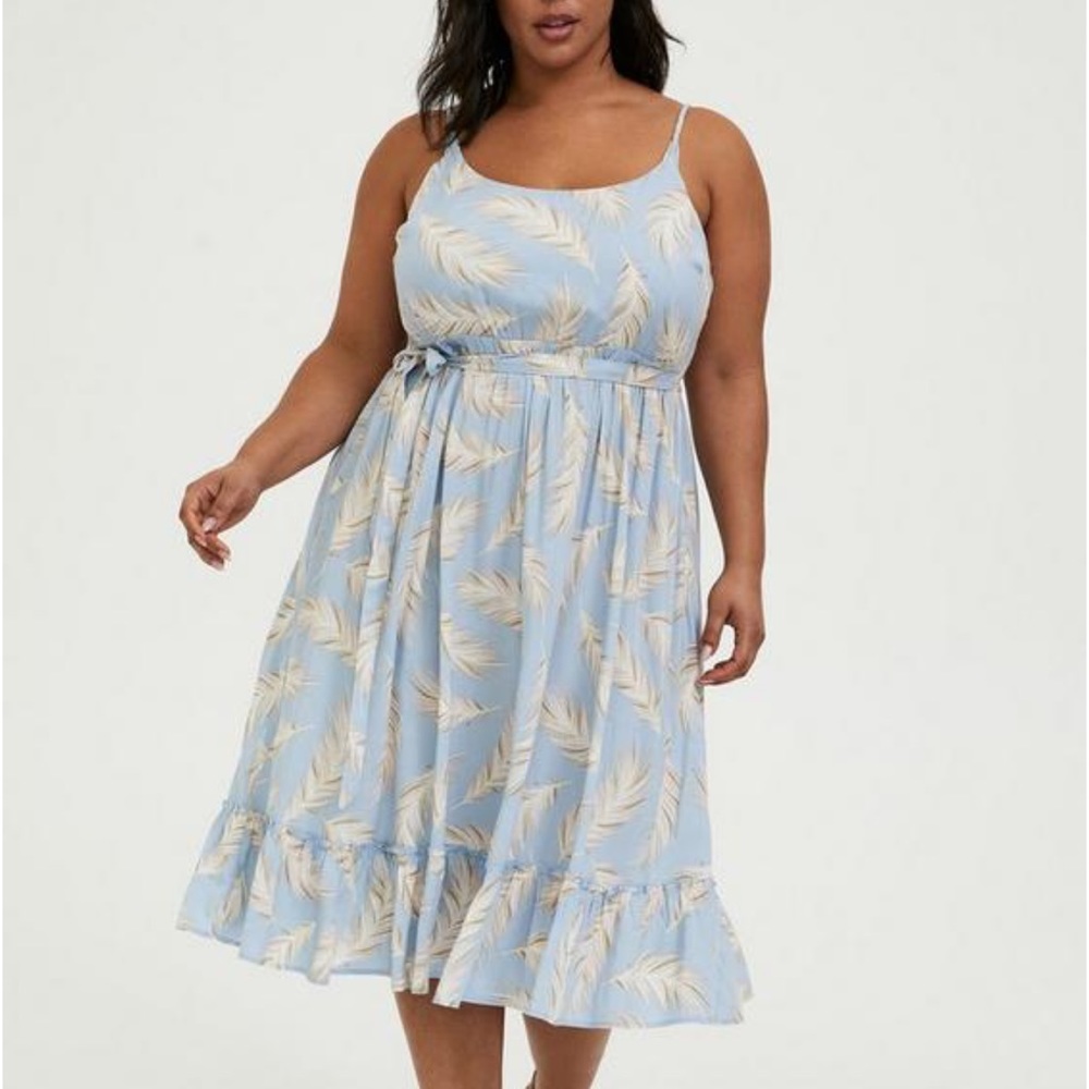 TORRID DRESS!!! MIDI Dress, Size 00X - Picture 1 of 9